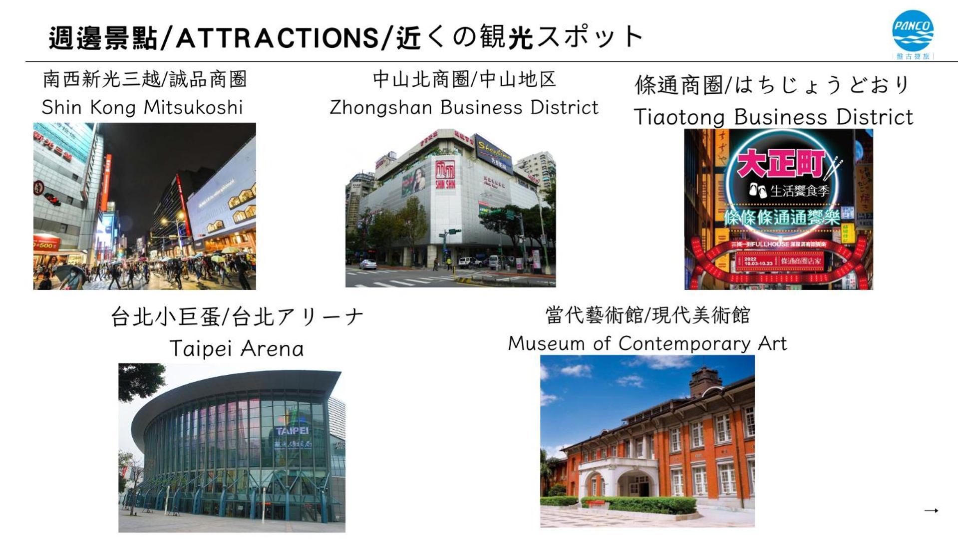 盤古捷旅 - Panco Hotel Taipei Exterior foto